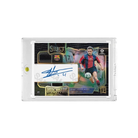7 La Liga Select Pitchside Printed Signature Football Cards Bundle