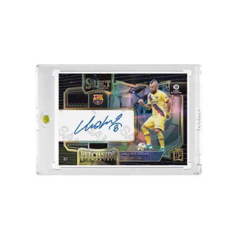 7 La Liga Select Pitchside Printed Signature Football Cards Bundle