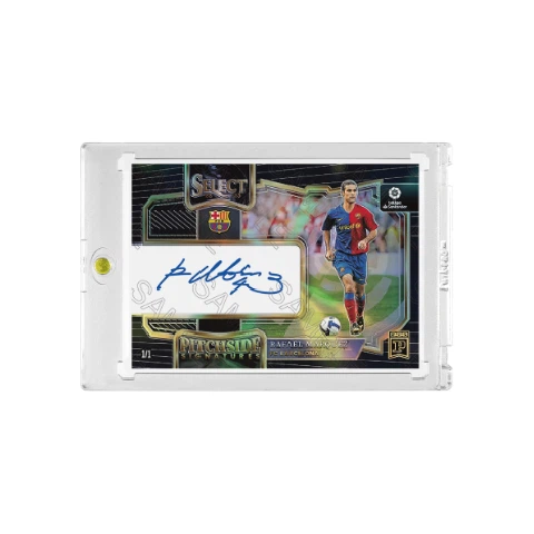 7 La Liga Select Pitchside Printed Signature Football Cards Bundle