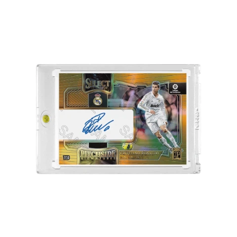 7 La Liga Select Pitchside Printed Signature Football Cards Bundle