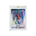 Lamine Yamal FC Barcelona Topps Chrome Wonderkids Printed‑Signature Collectible Card, Fan‑Made Card with Magnetic One‑Touch Holder