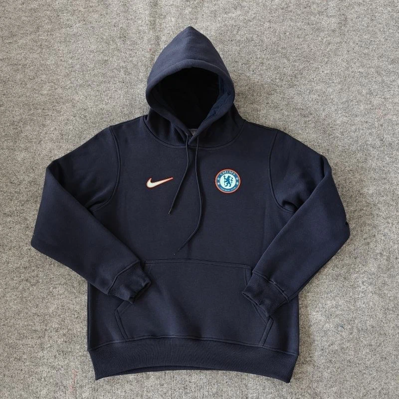 Nike Chelsea Men’s Pullover Hoodie, Chelsea Football Fan Sweatshirt, Navy Blue