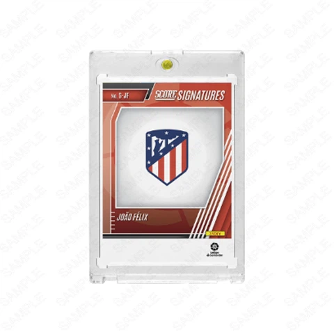 João Félix Atlético Madrid Score Signatures Printed‑Signature Collectible Card, La Liga Fan‑Made Card with Magnetic One‑Touch Holder