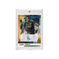 Vinícius Jr Real Madrid Score Signatures Printed‑Signature Collectible Card, La Liga Fan‑Made Card with Magnetic One‑Touch Holder