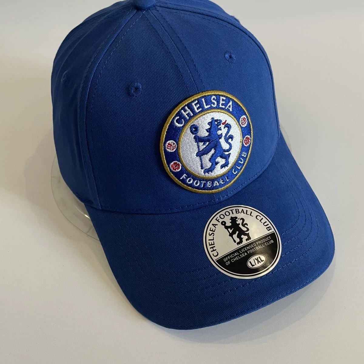 Chelsea FC Football Club Baseball Cap, Official‑Style Embroidered Crest Adjustable Dad Hat For Soccer Fans