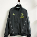 Manchester City FC Full‑Zip Windbreaker Jacket Men Football Training Outerwear