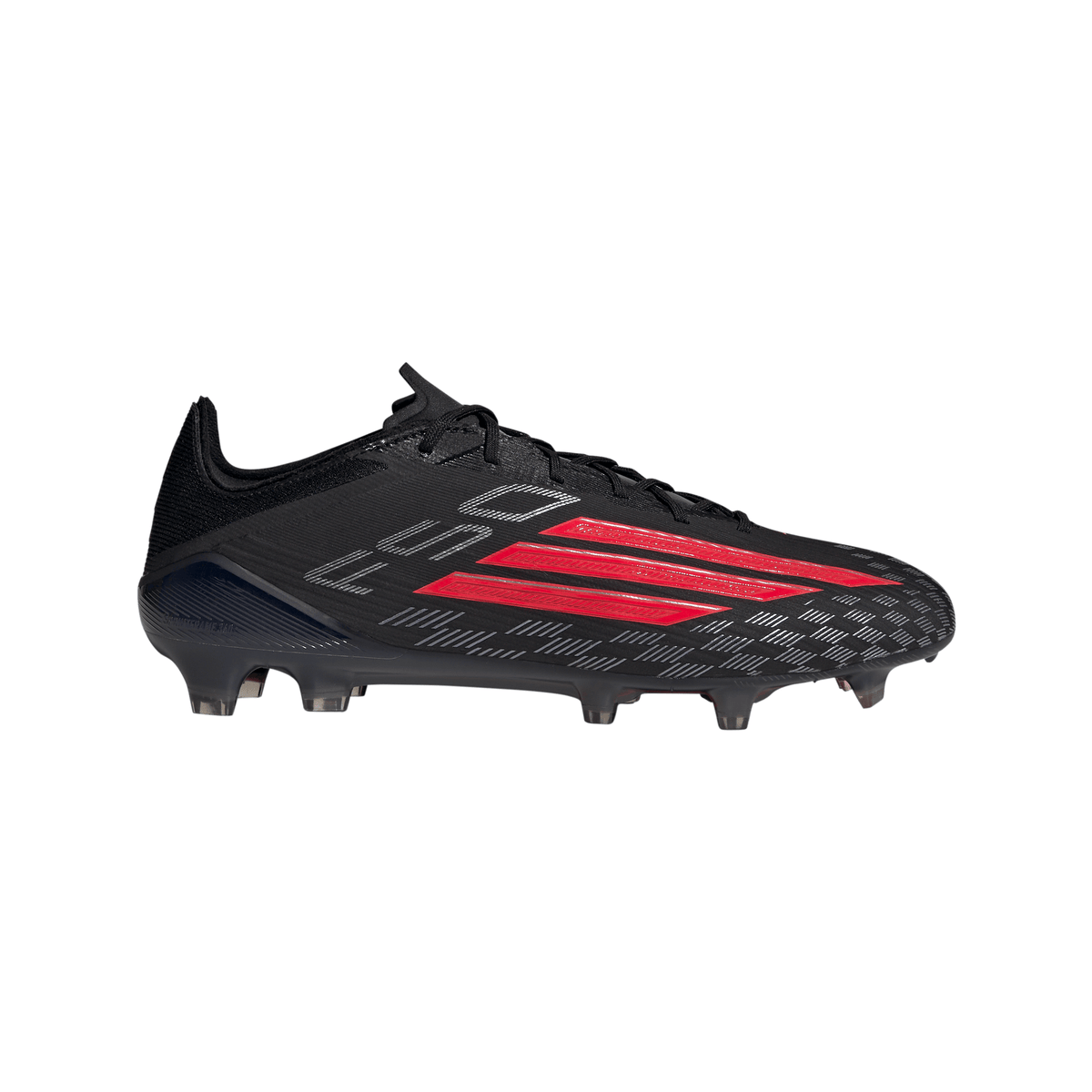 adidas F50 Elite FG Firm Ground Soccer Cleats- Core Black / Lucid Red / Core Black
