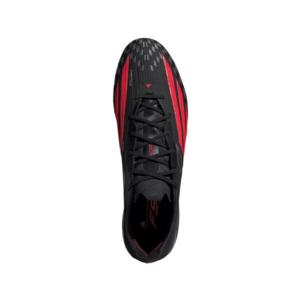 adidas F50 Elite FG Firm Ground Soccer Cleats- Core Black / Lucid Red / Core Black