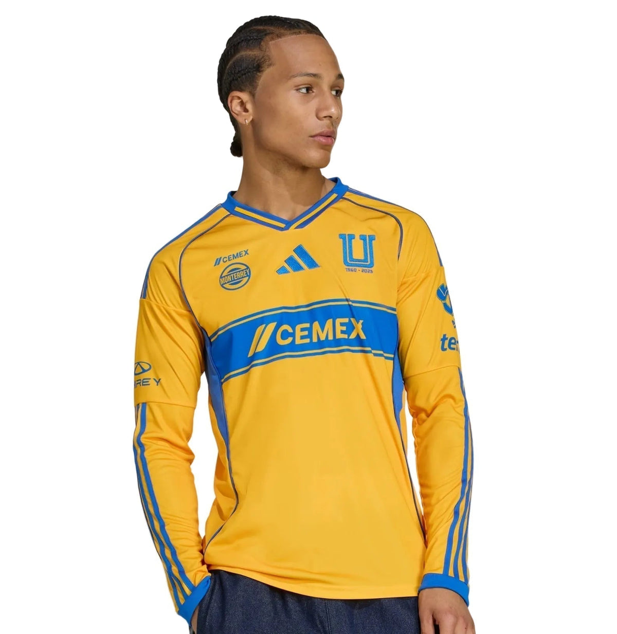 Tigres UANL 25/26 Home Jersey - Long Sleeve