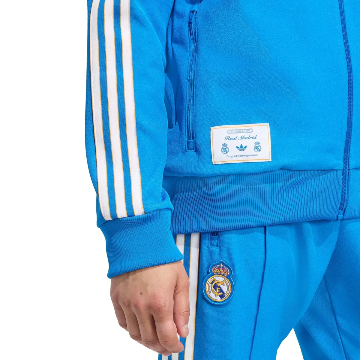 adidas 2025-26 Real Madrid Men's Icon Track Top