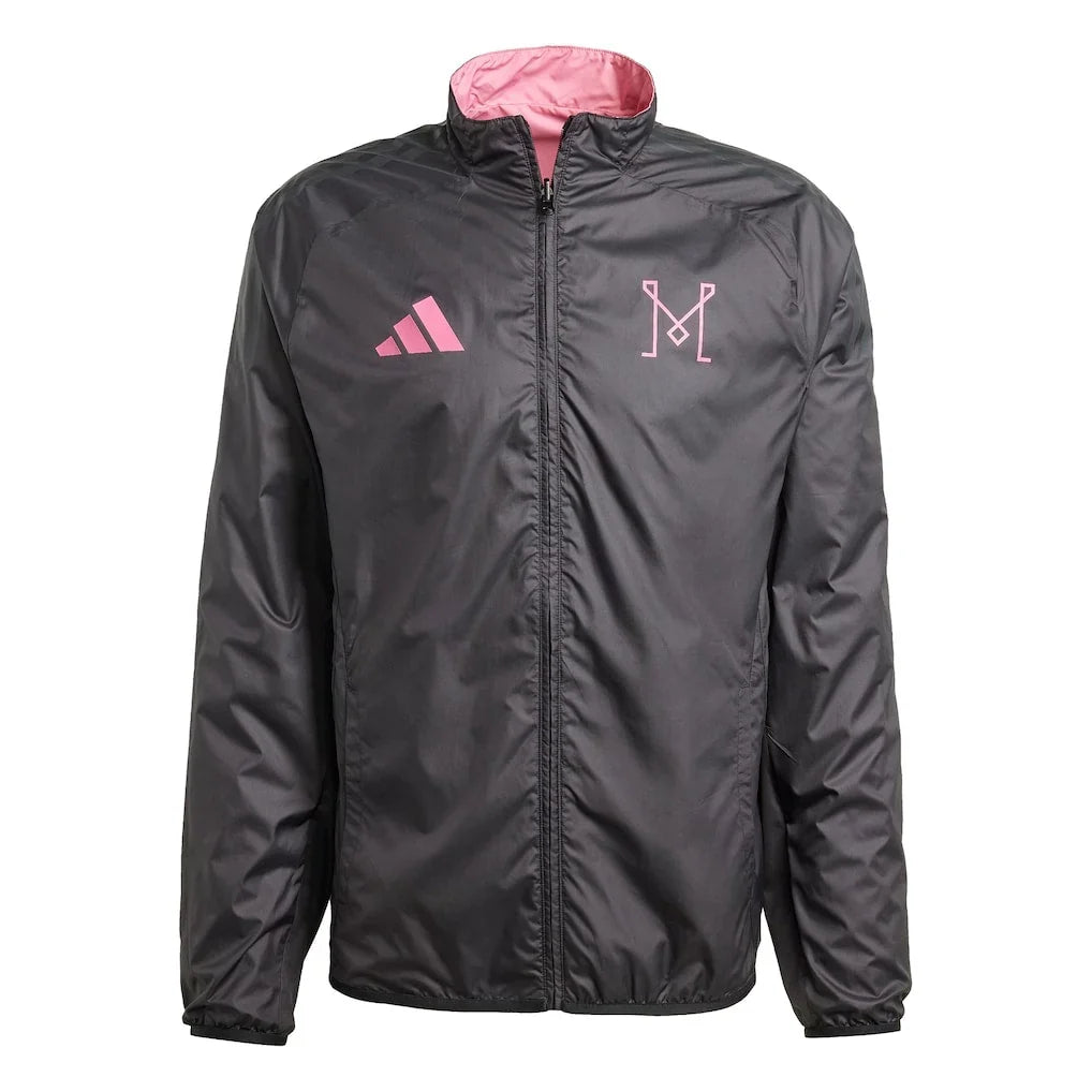 Inter Miami Rosa/Negra Anthem Reversible Full Chaqueta 2025