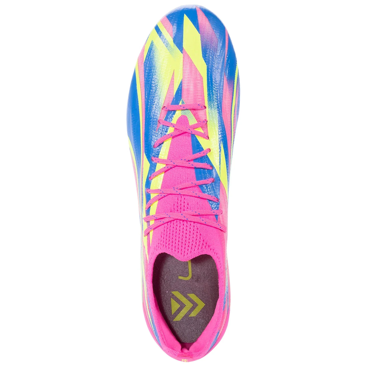 Puma Ultra Ultimate FG/AG Firm Ground Soccer Cleat - Luminous Pink/Ultra Blue/Yellow Alert